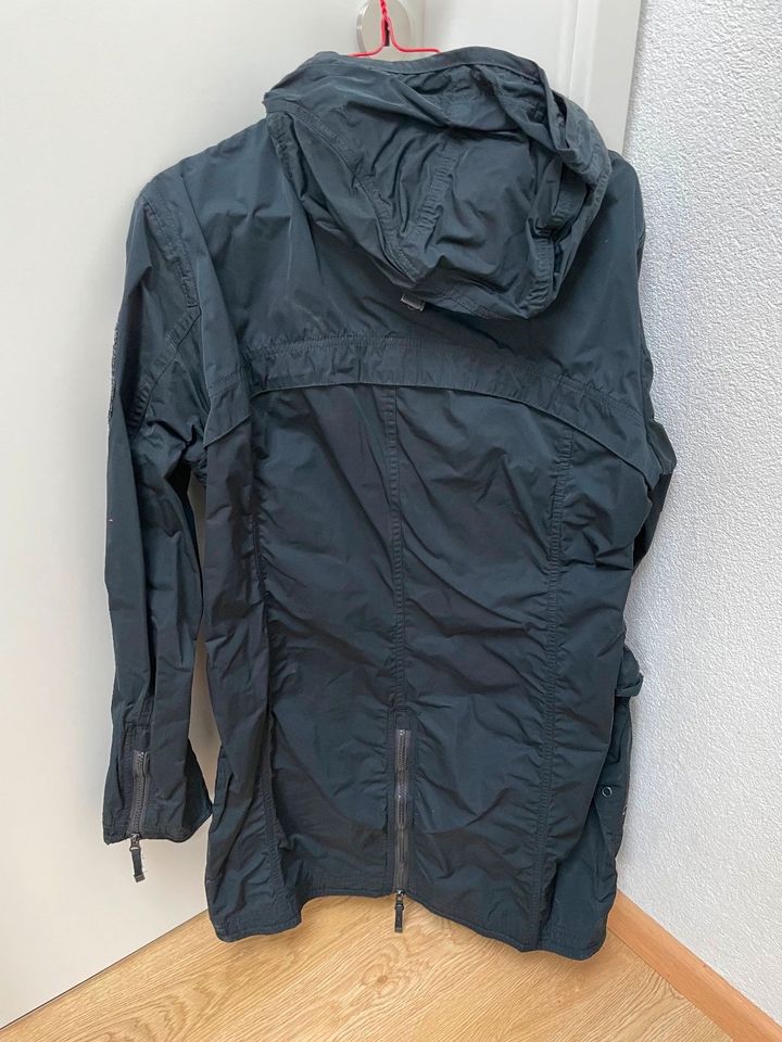 Superior SOCCX Black Übergangsjacke Gr. 40 L Blaue Jacke in Baden-Baden