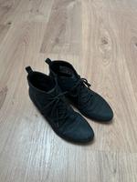 Schwarze Schuhe, Stifeletten von Rieker, gebrauchter Zustand Niedersachsen - Schüttorf Vorschau