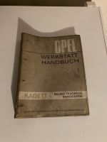 Original Werkstatthandbuch Karosserie Kadett A Hessen - Lohfelden Vorschau