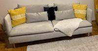 Ikea Söderhamn Bezug 3er Sofa Couch Silber grau samt Bayern - Eching (Kr Freising) Vorschau