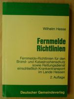 "FERNMELDE RICHTLINIEN"-BUCH Hessen - Gersfeld Vorschau