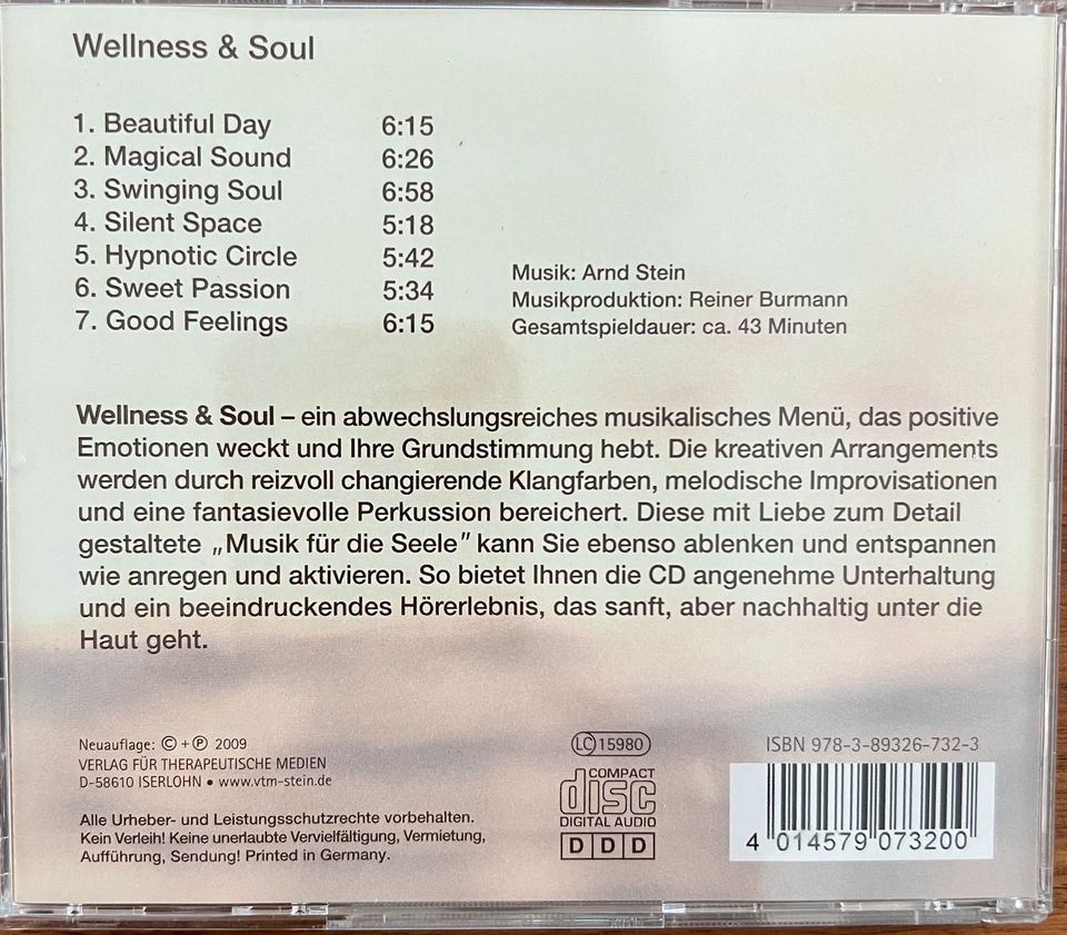 Hochwertige Wellness CDs von Arnd Stein statt 60€ für nur in Sinsheim