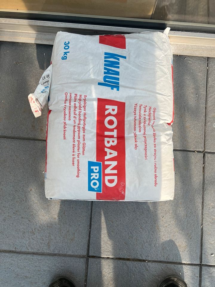 Knauf rotband pro. Sack neu in Arnsberg