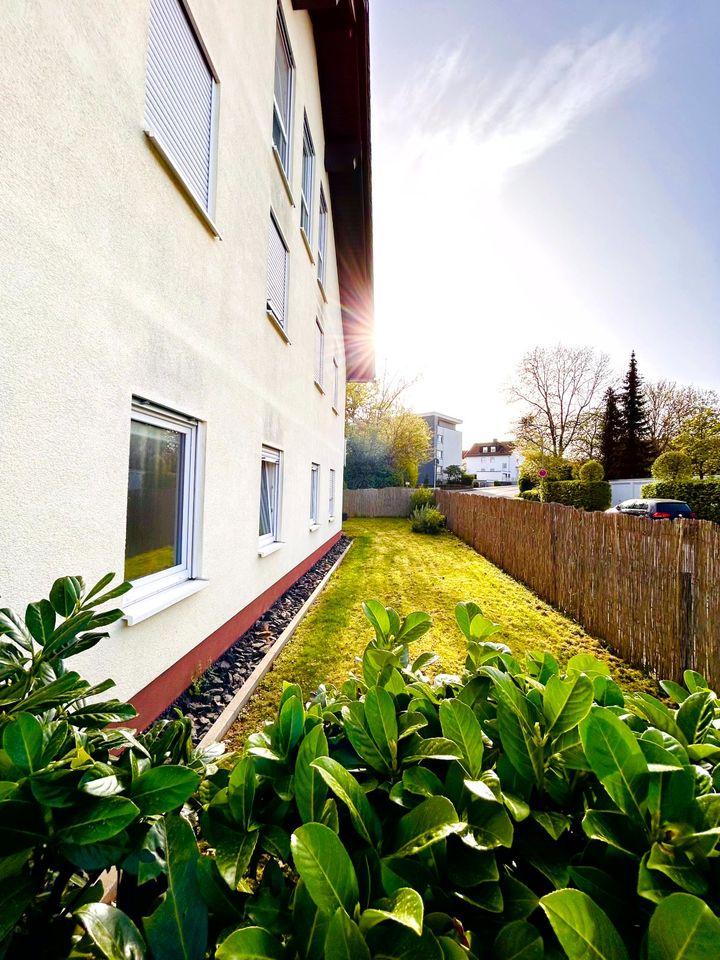 Sonnige 4 Zimmer Wohnung mit Terrasse & Garten in bester Lage in Gießen