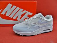 Nike AIR MAX 1 Sneaker Low Top Weiß Hell grau blau Schuhe Gr.39 Hessen - Stadtallendorf Vorschau