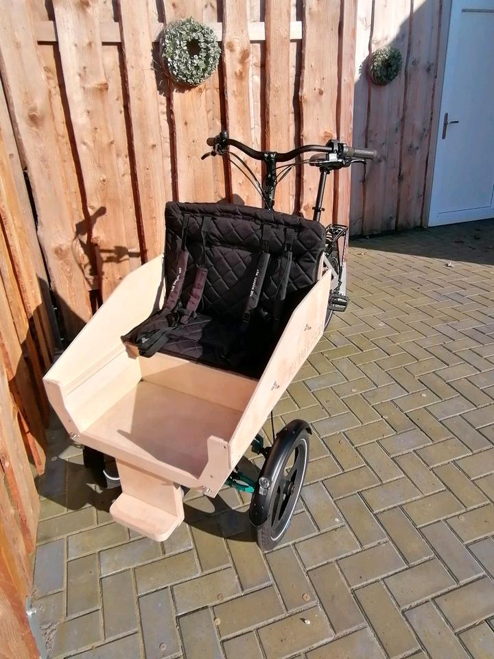 Lastenrad Transportrad Johansson Oscar mit Neigetechnik Brose in Twist