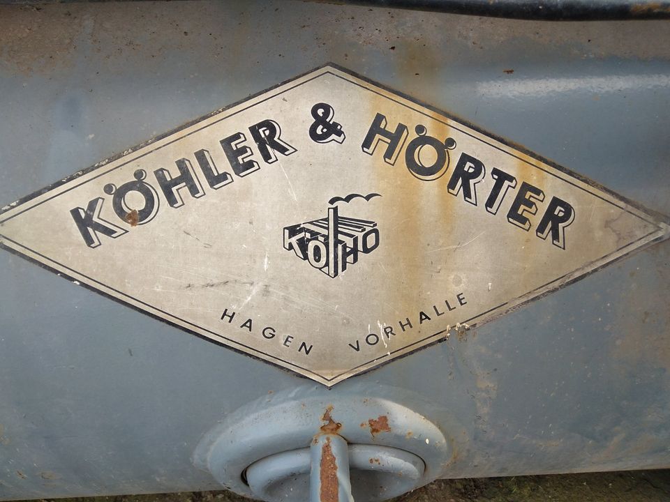 Köhler & Hörter 2 Zylinder 11 Bar 500 Liter Kompressor 380V 7,5KW in Hamm