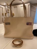 Ferragamo vintage Handtasche beige Bayern - Pullach Vorschau