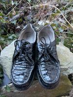 Waldläufer Schnürschuhe 42 schuhe lack leder Lackleder schwarz Hessen - Bad Soden am Taunus Vorschau