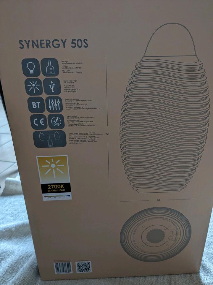 Kuudoo Synergy 50S LED Bluetooth Speaker und Wine Cooler in Marbach am Neckar