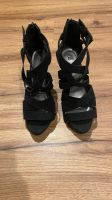 High Heels Sandaletten Riemchen Pumps Schwarz Sachsen - Chemnitz Vorschau