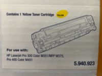 Toner cartridge yellow HP Laserjet Pro M351/MfP 375,PRO 400 M451 Baden-Württemberg - Gemmrigheim Vorschau