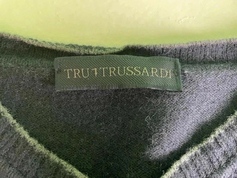 Trussardi - Herren marineblauer Designer Pullover (Größe XXL) in Hamburg