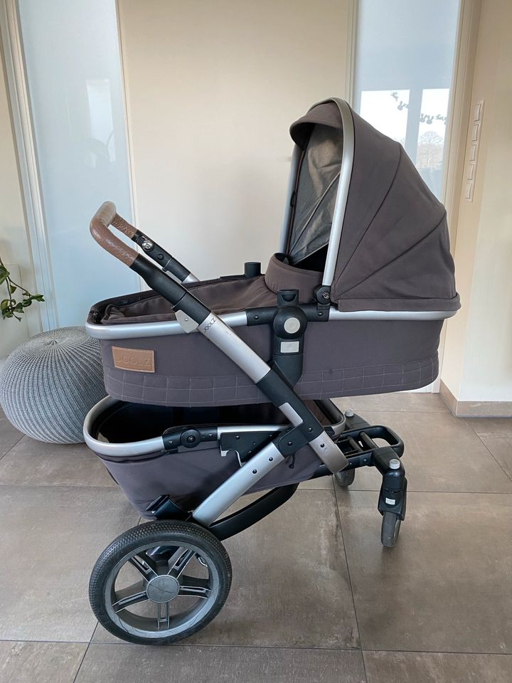 Joolze Geo 2 Kinderwagen Kombikinderwagen grau grey viel Zubehör in Löningen