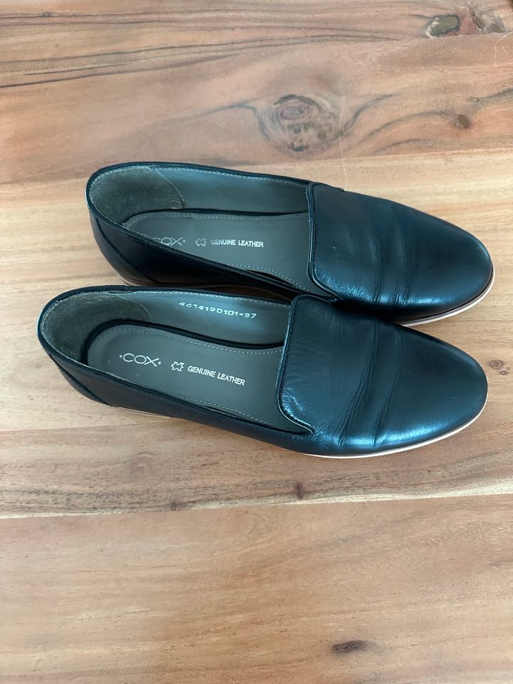Loafer Damen Schuhe schwarz Echtleder loafer slipper cox 37 in  Baden-Württemberg - Ammerbuch | eBay Kleinanzeigen ist jetzt Kleinanzeigen