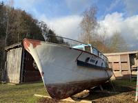 ehemaliges Polizeiboot der DDR ,Motorboot, Stahlboot, Hausboot, Hessen - Kirchheim Vorschau