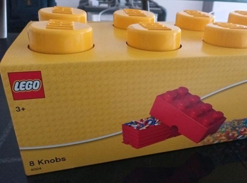 LEGO Aufbewahrungsbox  gelb OVP Artikelnr. 4004 in Schwabmünchen