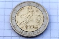 Wertvollste seltenste 2 € Münze Griechenland 2002 S Fehlprägung Dresden - Gorbitz-Nord/Neu-Omsewitz Vorschau