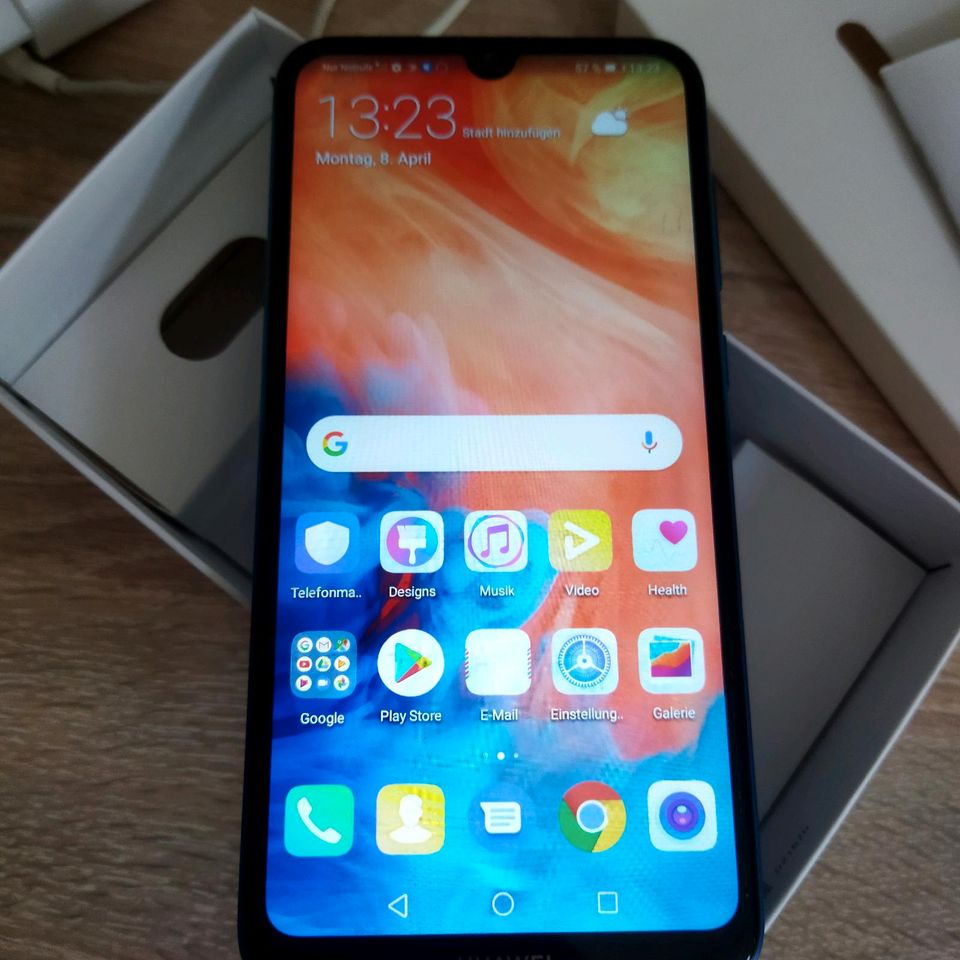 Huawei Y7 2019 32 GB blue in Naumburg (Saale)