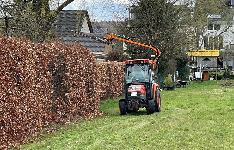 KUBOTA STV40/Hydraulik-Heckenschere/VERMIETUNG/ Mähbalken/160cm in Bous