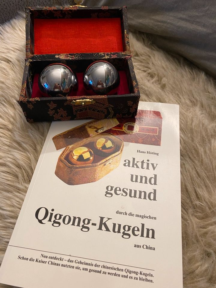 Quigong-Kugeln, Gesundheitskugeln mit Buch für Einsteiger in Nordhausen