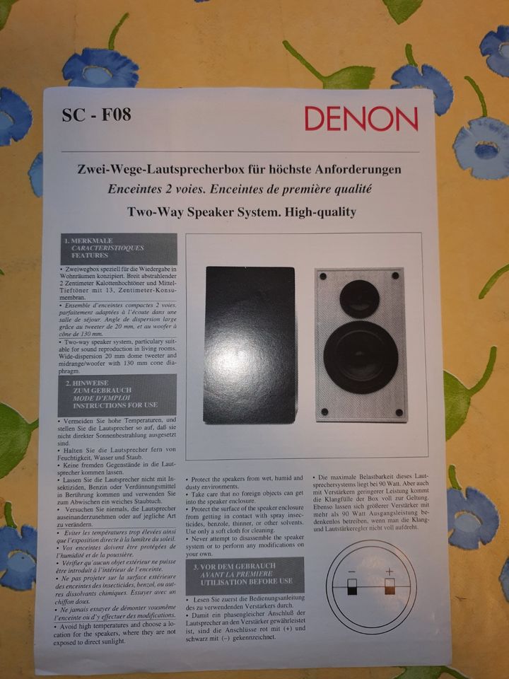 Denon Mini-Stereoanlage UDRA-F88 , UCD-F88 & UDR-F88 - TOPZUSTAND in Saarwellingen