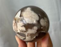 Schwarzer Blumenachat Kugel 6,6cm Mineralien Kristalle Rostock - Südstadt Vorschau