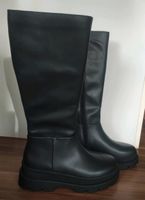 Knielange Stiefel für Mädchen, schwarz, Größe 35 Baden-Württemberg - Kippenheim Vorschau