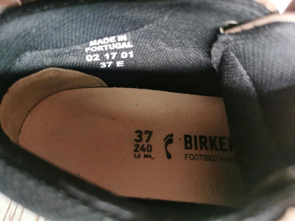 Birkenstock Estevan Damen Halbschuhe Schnürsenkel Schuhe gr. 37 in Duisburg