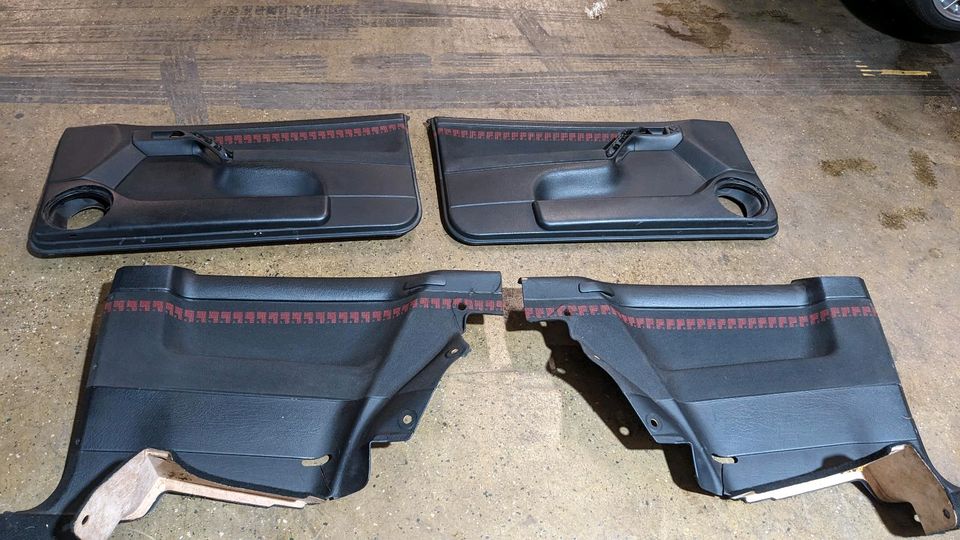 VW Golf 3 GTI Edition Recaro Türpappen Türverkleidung 3 Türer in Weißenfels