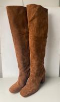 Zara Overknee Wildleder Cognac neu 38 Karree neu Deggendorf - Mietraching Vorschau