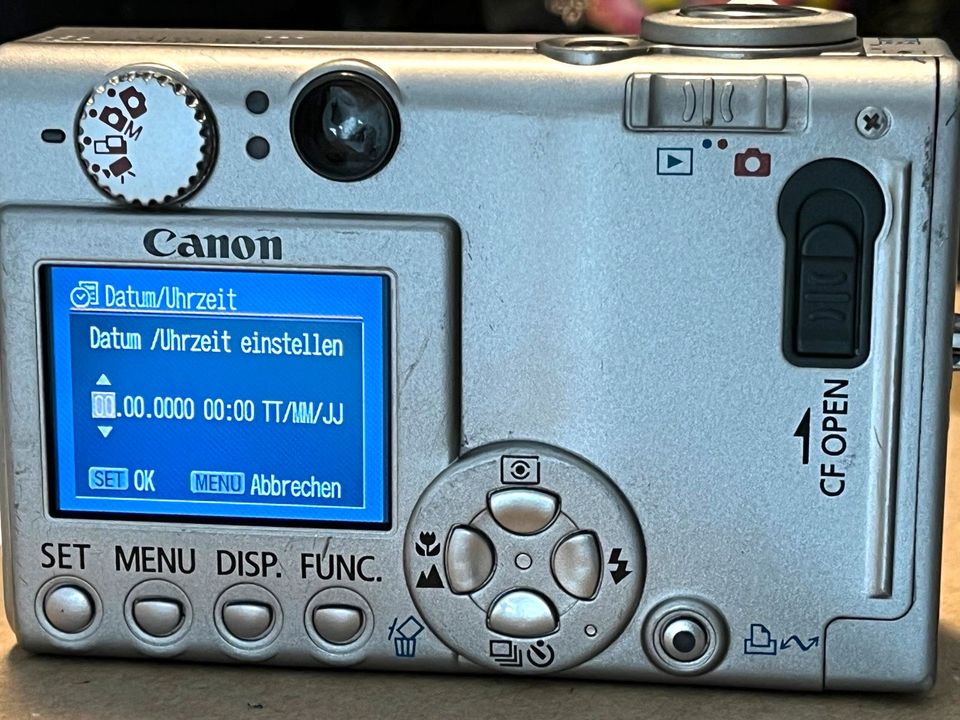 Canon IXUS 500 Digitalkamera Kamera Kompaktkamera silber in München