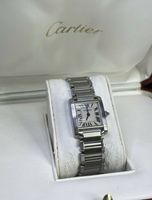 Cartier Tank Ref.: 2384 Stahl Original Box und Papiere Rechnung Berlin - Neukölln Vorschau