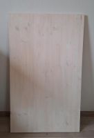 Tischplatte 100x60 cm Holz weiss lasiert Hessen - Hanau Vorschau