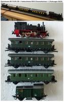 Fleischmann BR 70 091 DB, 3 ROCO Donnerbüchsen, 1 Packwagen H0/DC Sachsen - Pirna Vorschau