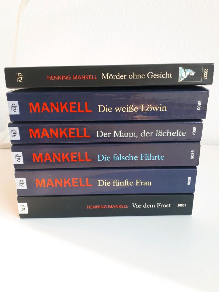 Henning Mankell: Wallander Krimis 1 & 3-6 in Braunschweig