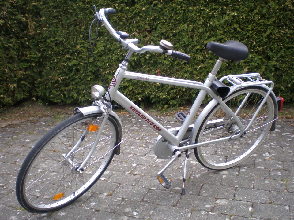 Kettler Alu Fahrrad 3Gang Torpedo Handschaltung 80er Jahr 26 Zoll in Krauchenwies