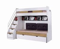 Kinderhochbett 90x200cm Compact natur K3 mit Bett, Gästebett NEU Nordrhein-Westfalen - Troisdorf Vorschau