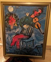 Der Blaue Geiger; Marc Chagall - Kunstdruck auf Leinwand Brandenburg - Potsdam Vorschau