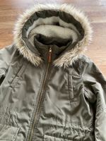 H&M Wintermantel Parka Gr. 146 Mädchen Jacke wattiert khaki Baden-Württemberg - Bergatreute Vorschau