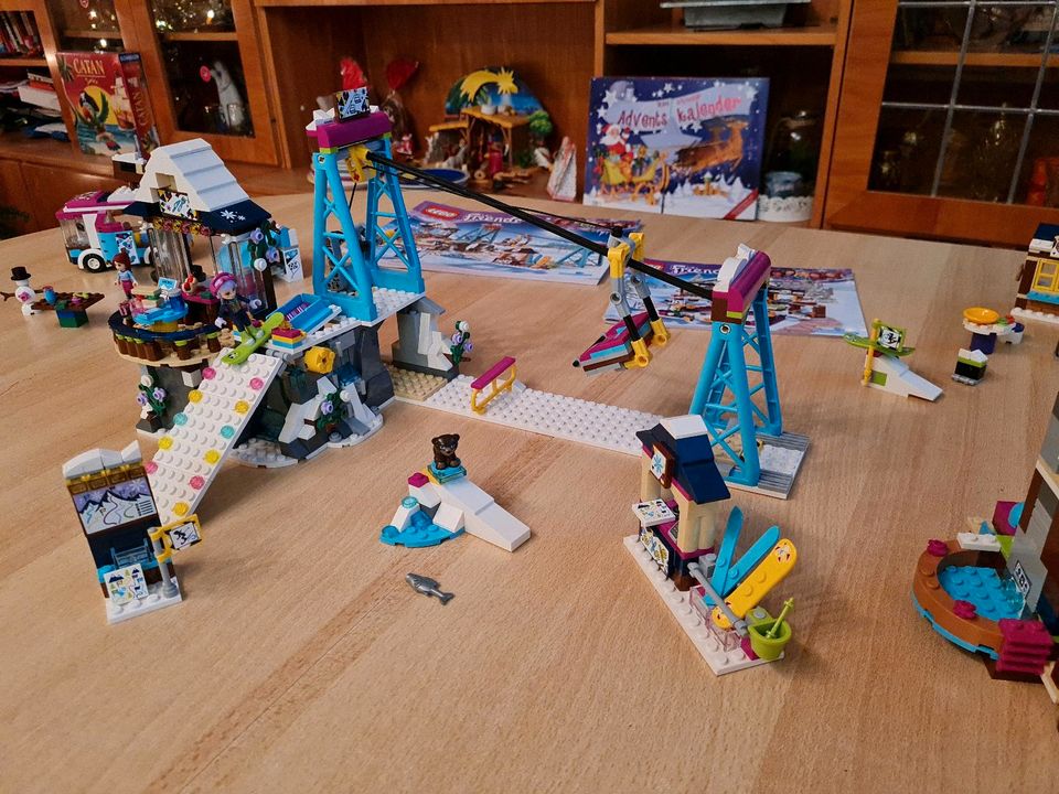 Lego friends Winter Konvolut 41319 41322 41323 41324 in Oschersleben (Bode)