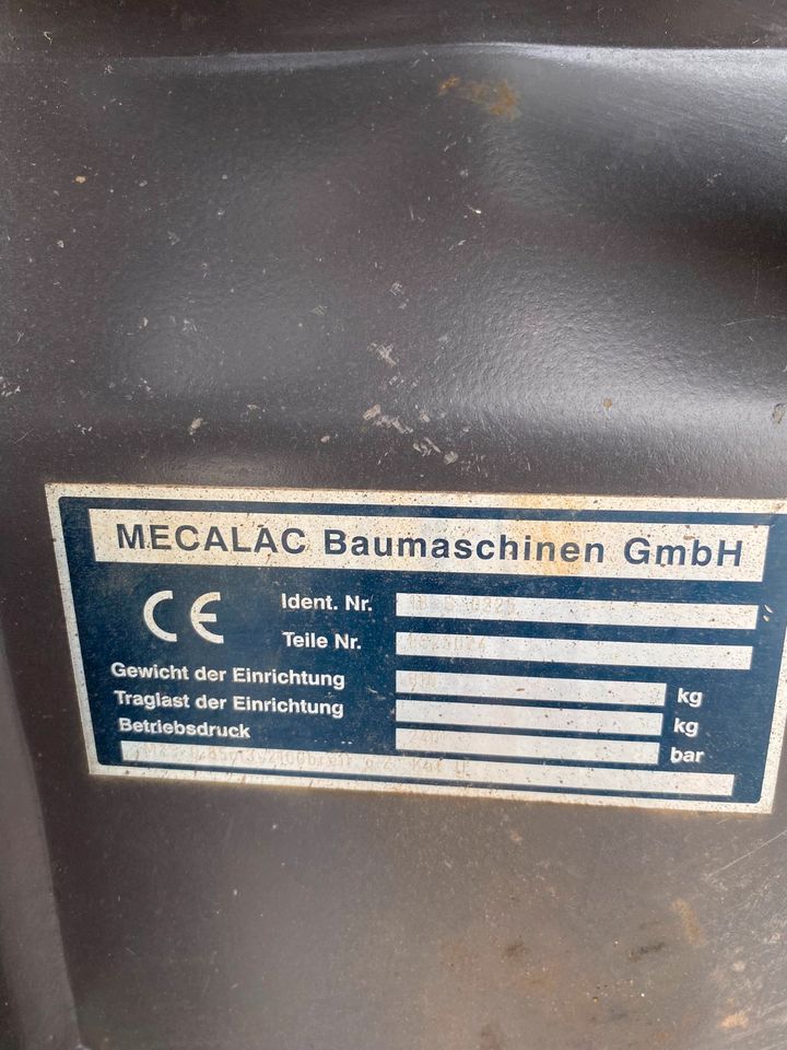 HD-Mehrzweckschaufel / 4x1 Schaufel für Mecalac/Ahlmann AS900 in Stadthagen