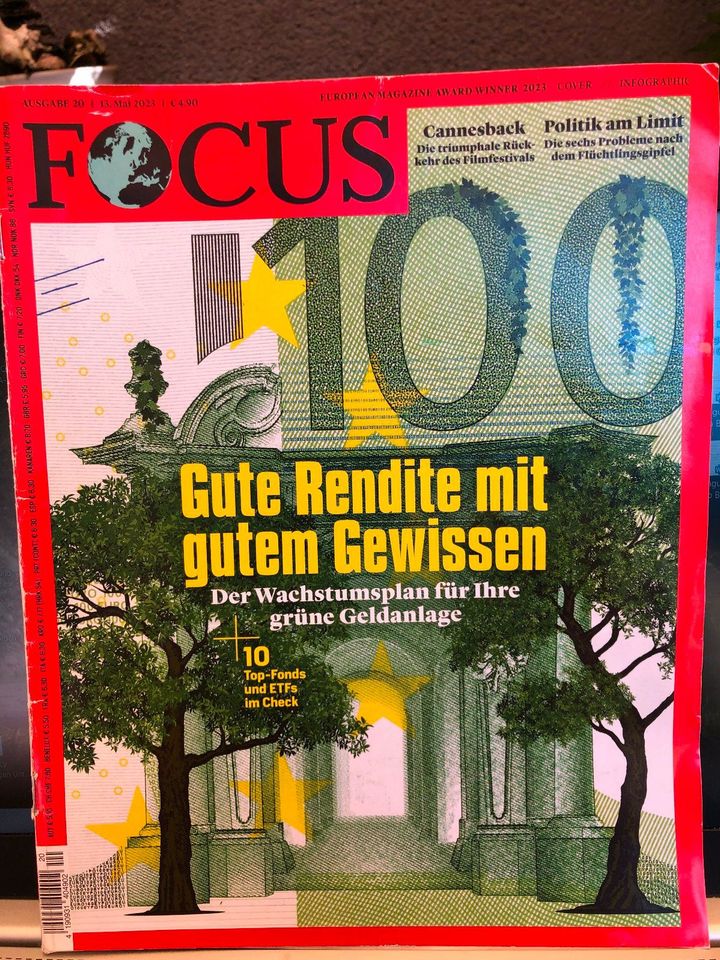 Nachrichtenzeitschriften-Pack 9 - 4 FOCUS-Magazine in Bergheim