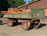 Bruns 8Tonner Zweiseitenkipper, Kipper, Anhänger Ballenwagen Niedersachsen - Dötlingen Vorschau