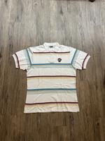 K1X Herren Polo T-Shirt Shirt 2XL weiss/bunt gestreift Bayern - Mengkofen Vorschau
