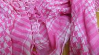 Tuch Baumwolle rosa pink weiß Foulard Schal Manufactum Niedersachsen - Oldenburg Vorschau
