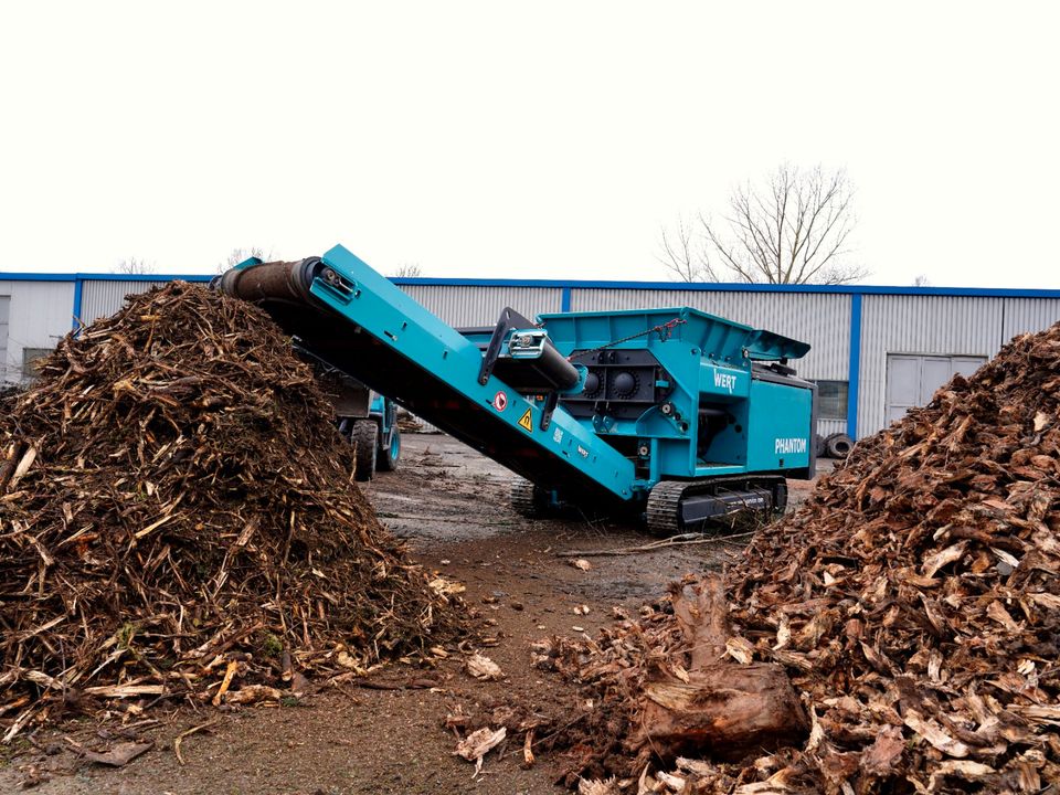 Phantom Brechanlage/Multifix-Schredder-Wellenwechselsystem MIETE in Hanstedt