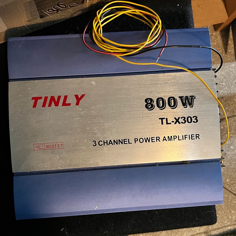 Tinly Ampe 3 Kanal 800  W in Ammerbuch