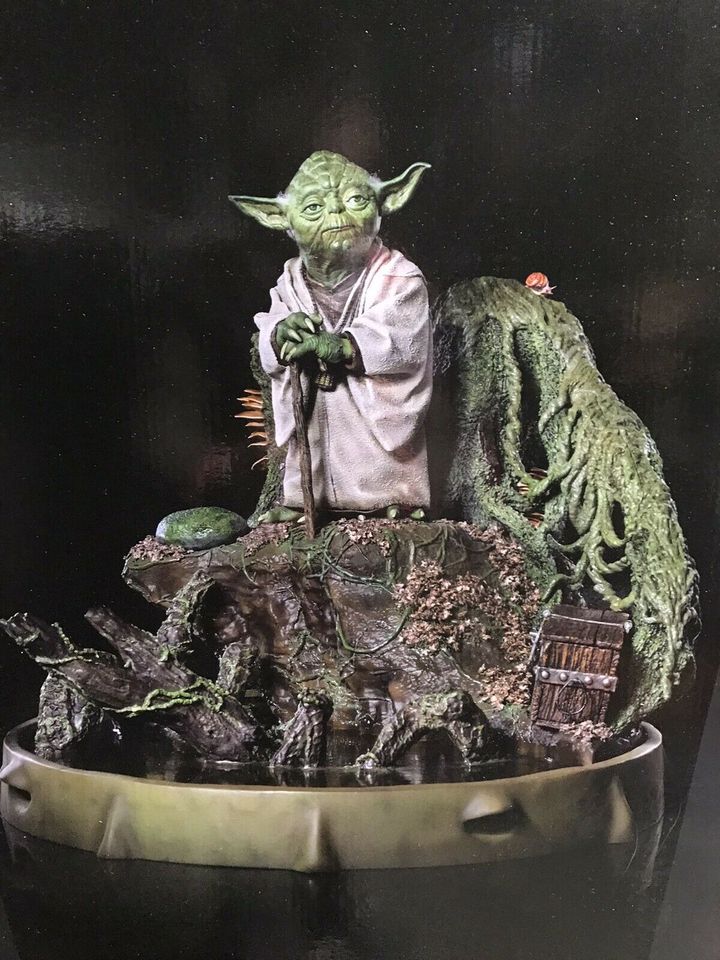 Yoda 1/4 Legacy Replica Star Wars Dagobah Iron Studios Sideshow N in Mayen