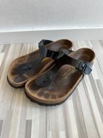 Birkenstock Gizeh Schuhe Sandalen Pantoletten 38 Schwarz Hessen - Kassel Vorschau